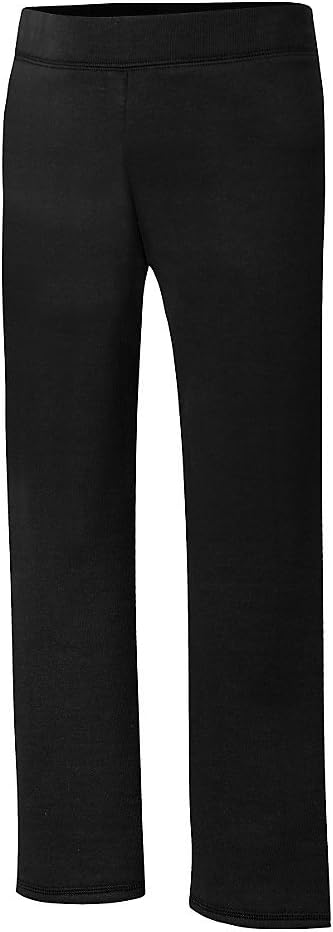 Hanes Girls' Sweatpants - EcoSmart Open-Bottom Fleece Pants