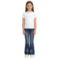Girls Flare Jeans High Waist Bell Bottom Y2K Stretchy Denim Pants