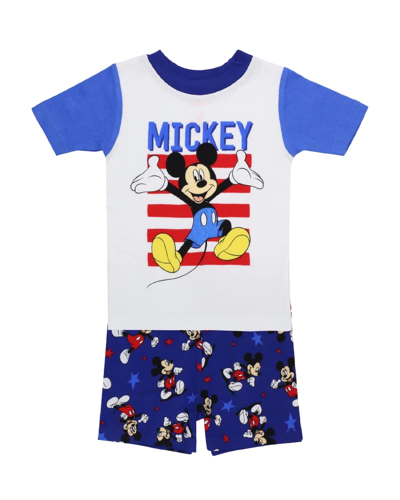 Disney Unisex Kids' 2-piece Snug-fit Cotton Holiday Matching Pajamas