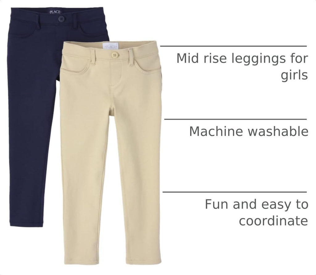 The Children's Place Boys Stretch Chino Pants,New Navy Single,4