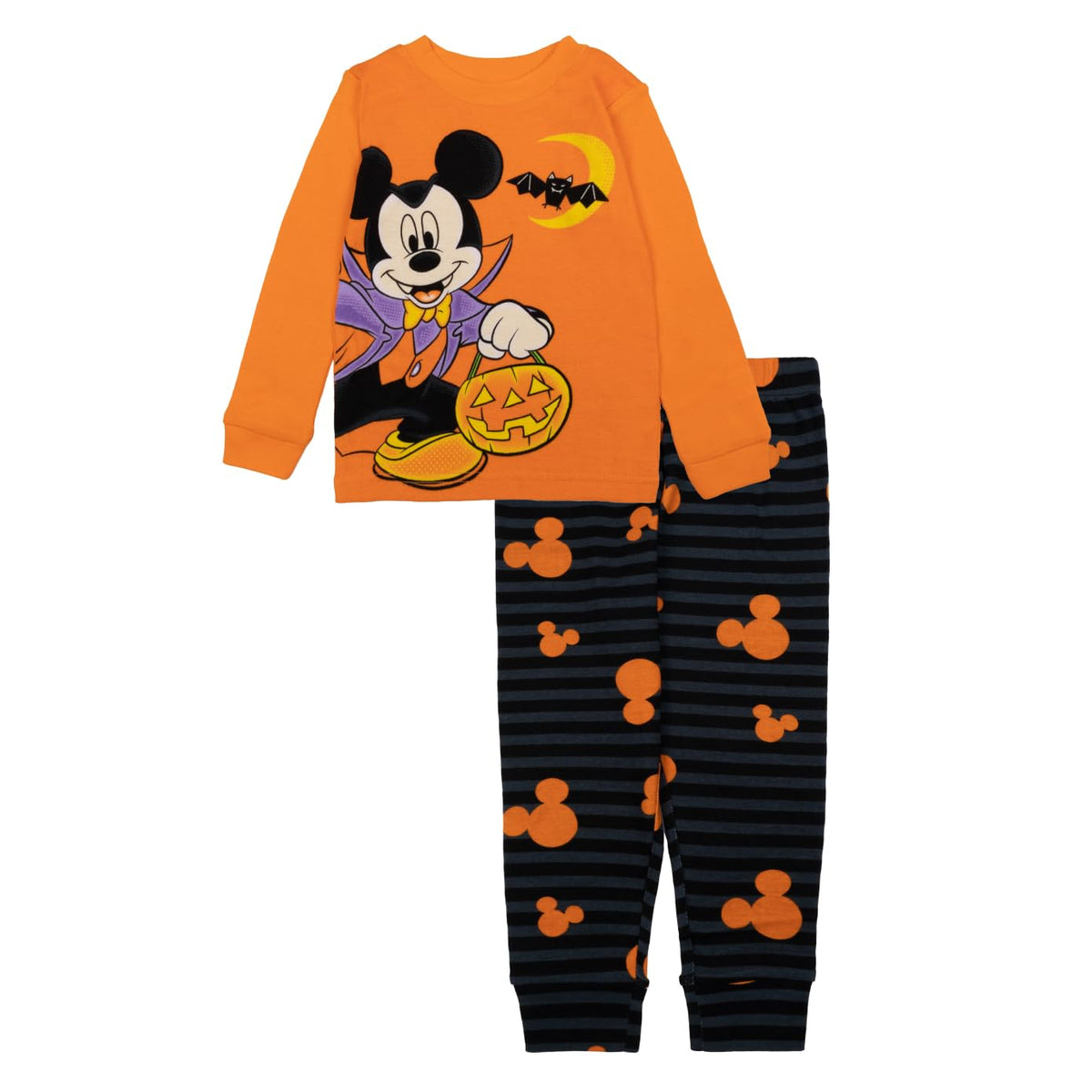 Disney Unisex Kids' 2-piece Snug-fit Cotton Holiday Matching Pajamas