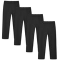 4 Pack Toddler Girl Leggings Girls Cotton Basic Solid Color Pants