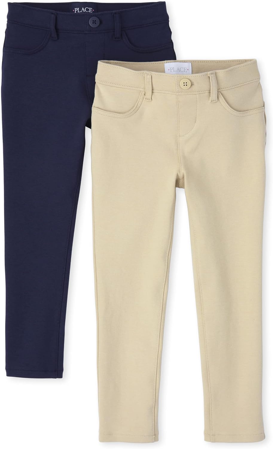 The Children's Place Boys Stretch Chino Pants,New Navy Single,4
