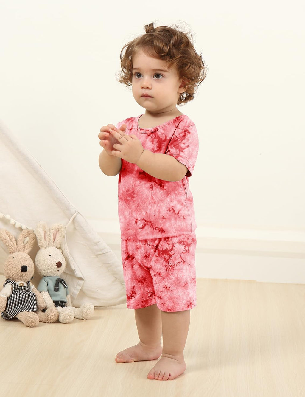 Jimonda Boys Girls Bamboo Rayon Pajamas Set Kids Sleepwear