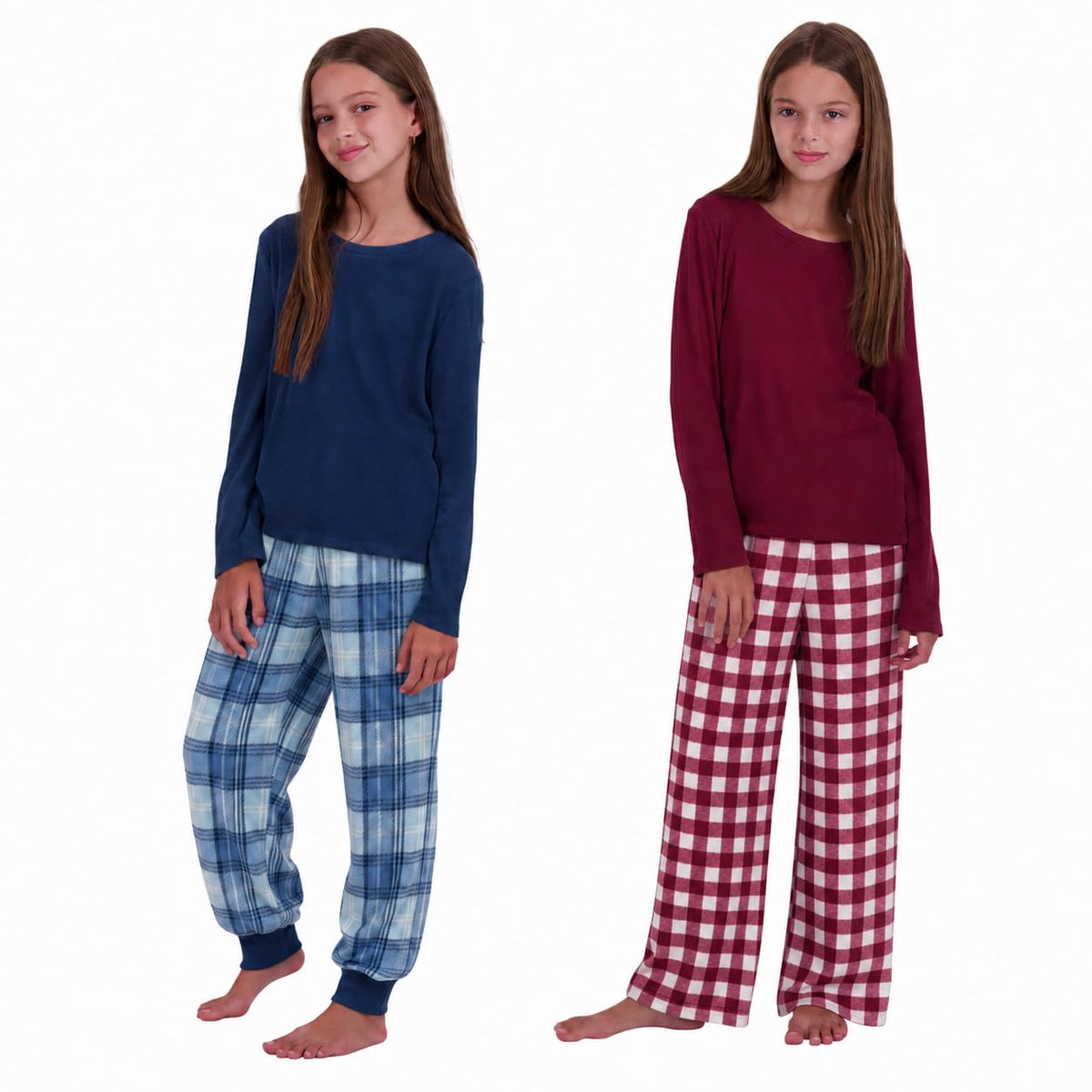 Angels Girls Pajamas Set - Comfortable & Soft - Girls Pjs Size 10-12, 14-16