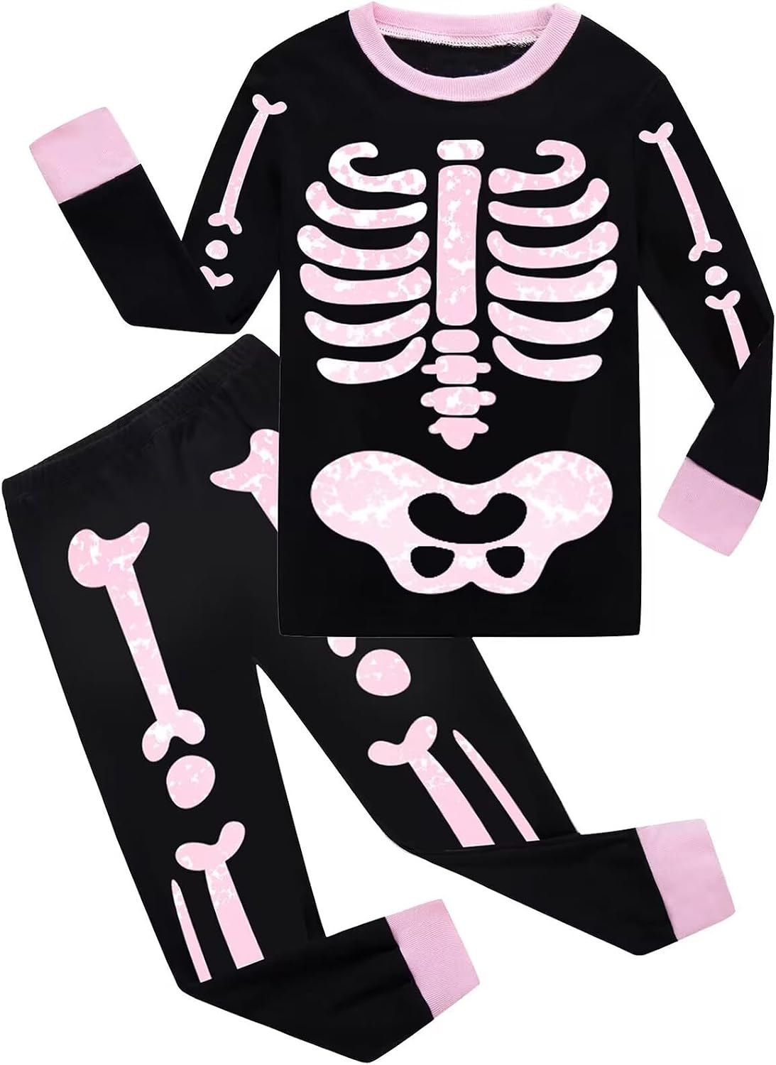 Little bety Cotton Long Sleeve Boys Halloween Pajamas Toddlers Holiday Pjs