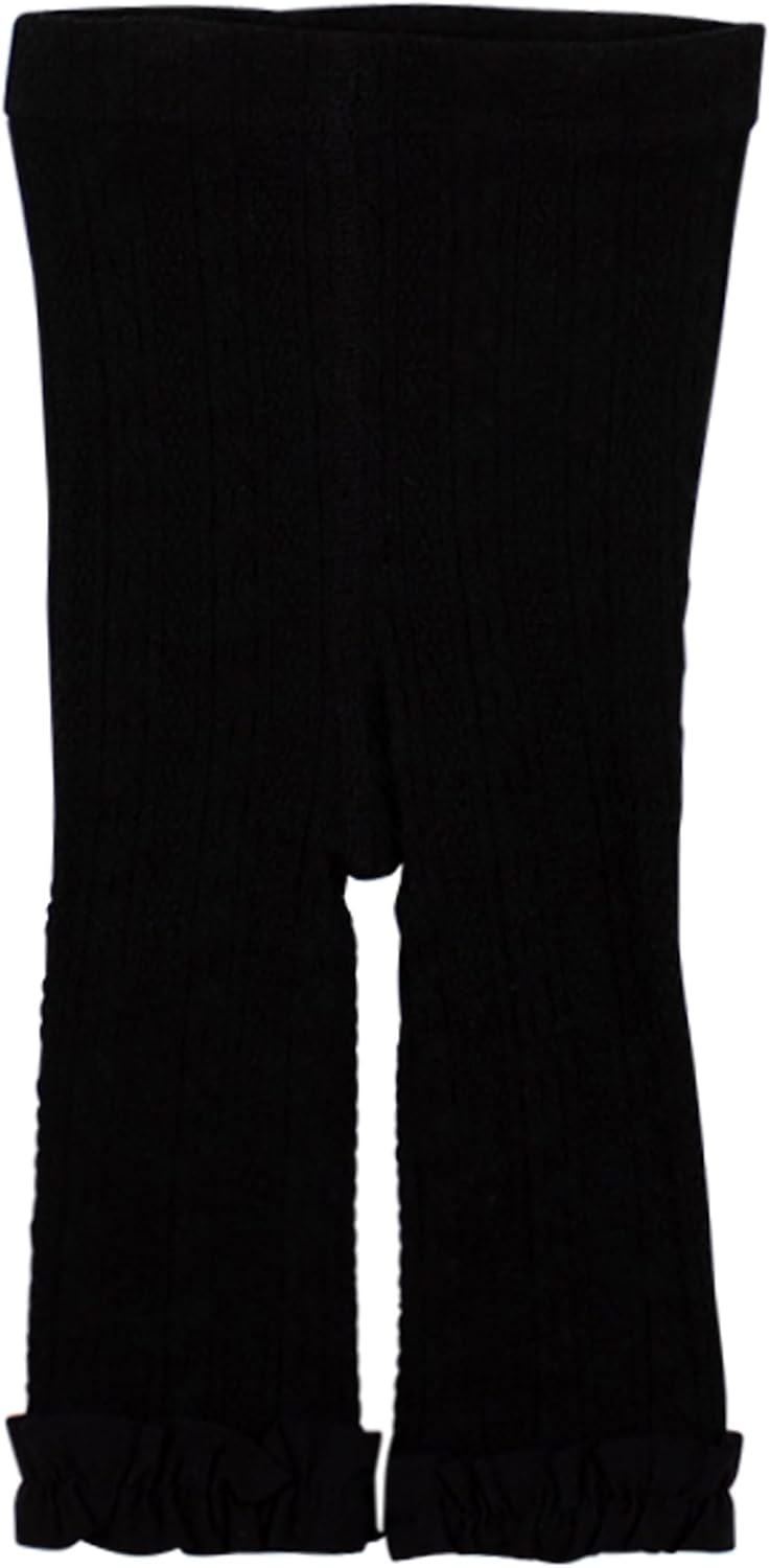 RuffleButts Baby/Toddler Girls Ruffle Tights - Footless Ruffled Tights