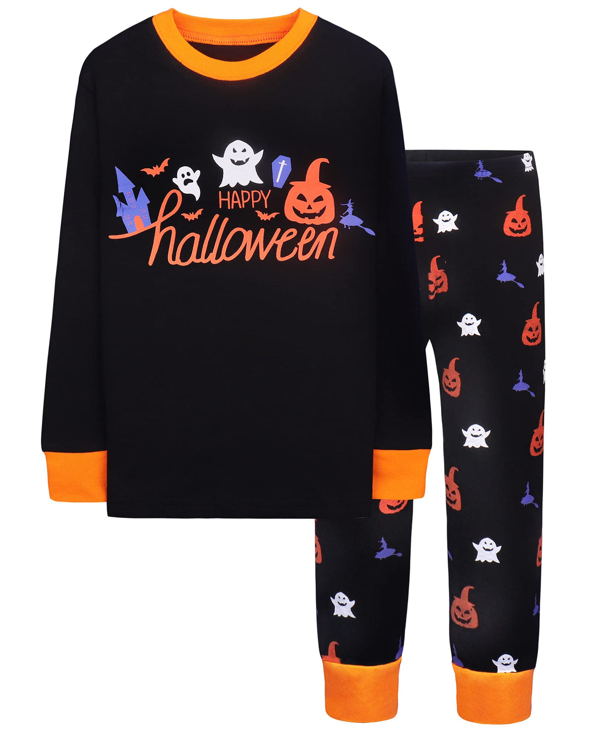 DAUGHTER QUEEN Boys & Girls 100% Cotton Halloween & Christmas PJS 18M-12Y