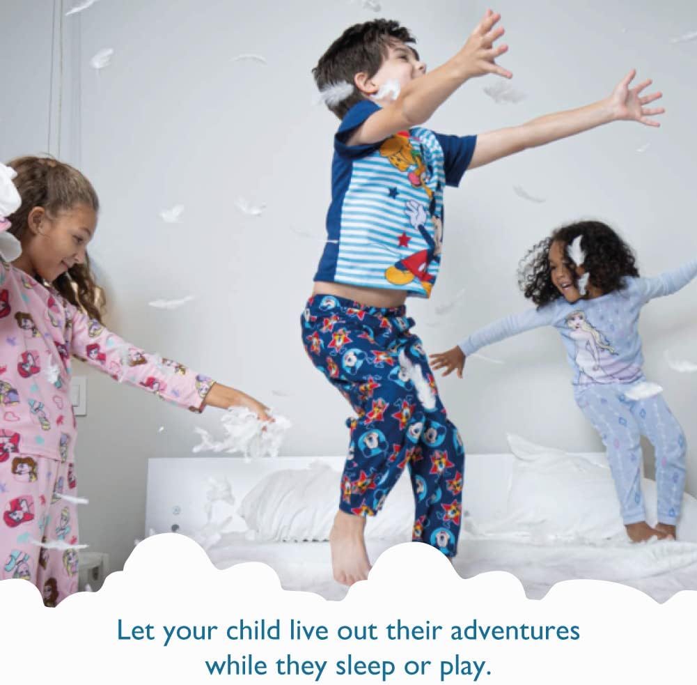 Disney Unisex Kids' 6-piece Snug-fit Cotton Matching Comfortable Pajama Set, Soft & Cute for Kids