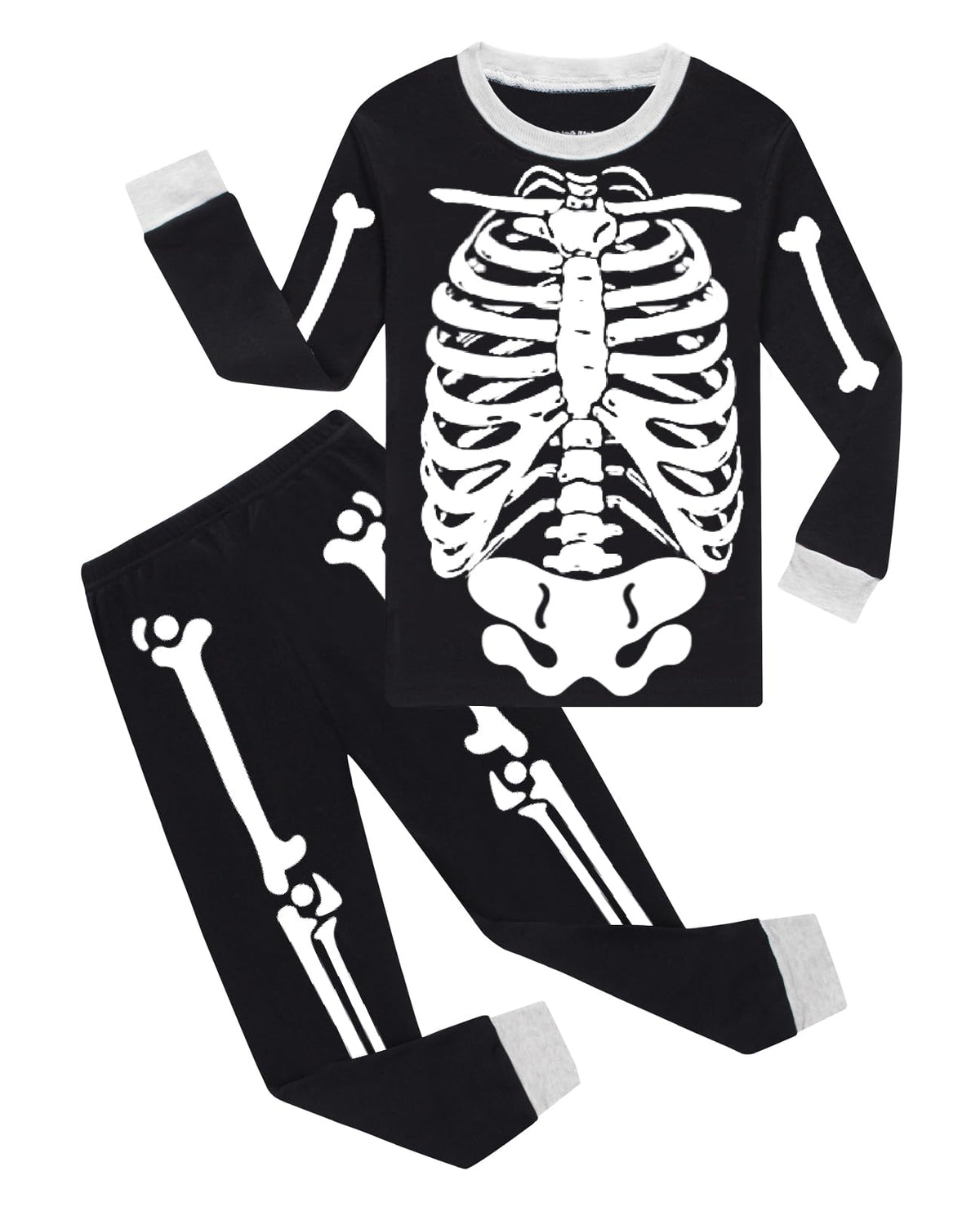 Little bety Cotton Long Sleeve Boys Halloween Pajamas Toddlers Holiday Pjs