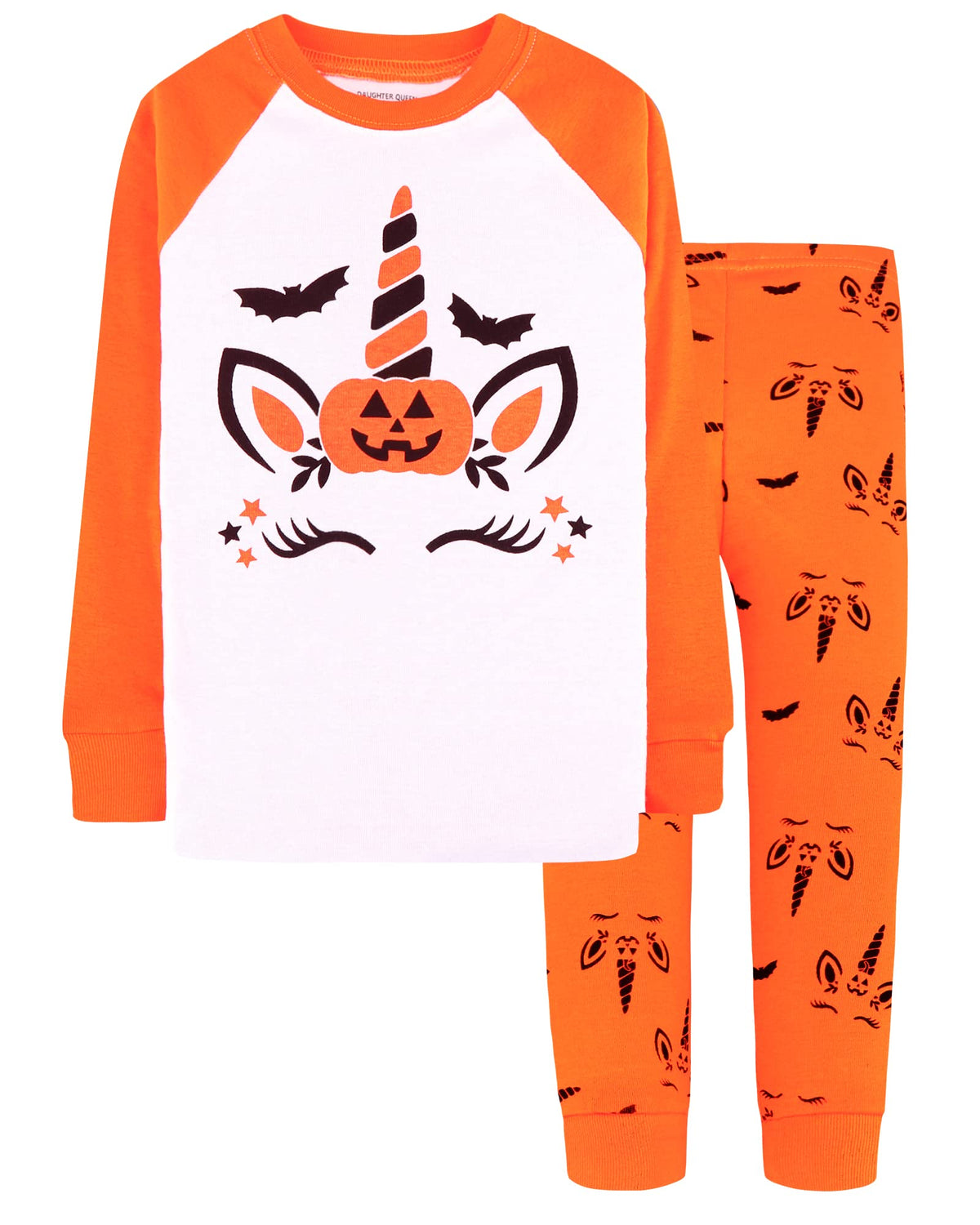 DAUGHTER QUEEN Boys & Girls 100% Cotton Halloween & Christmas PJS 18M-12Y