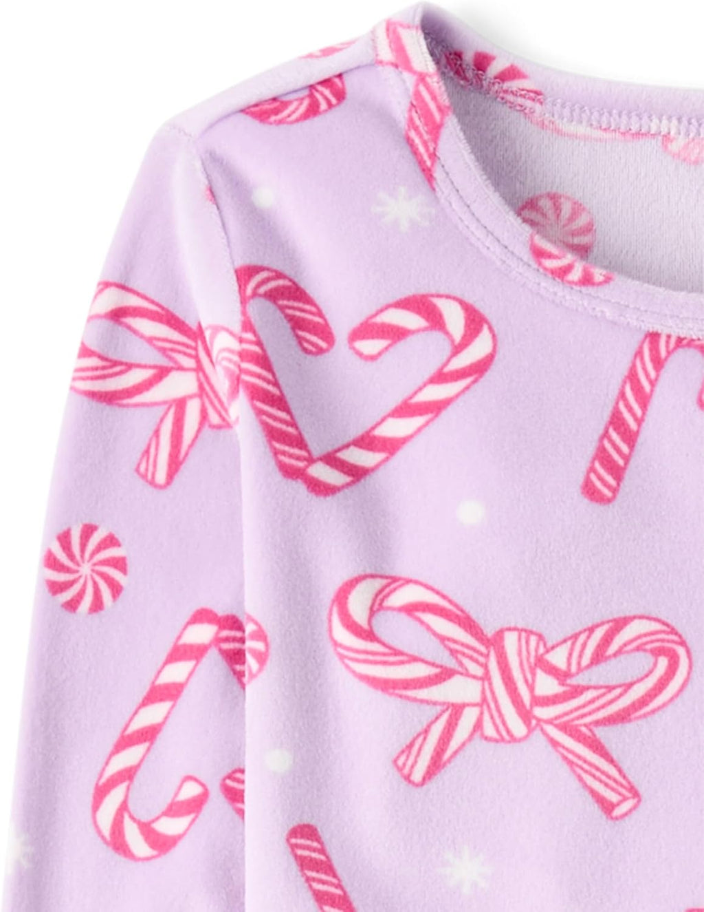 The Children's Place Baby Kids Christmas 2 Piece Pajama Sets, Velour
