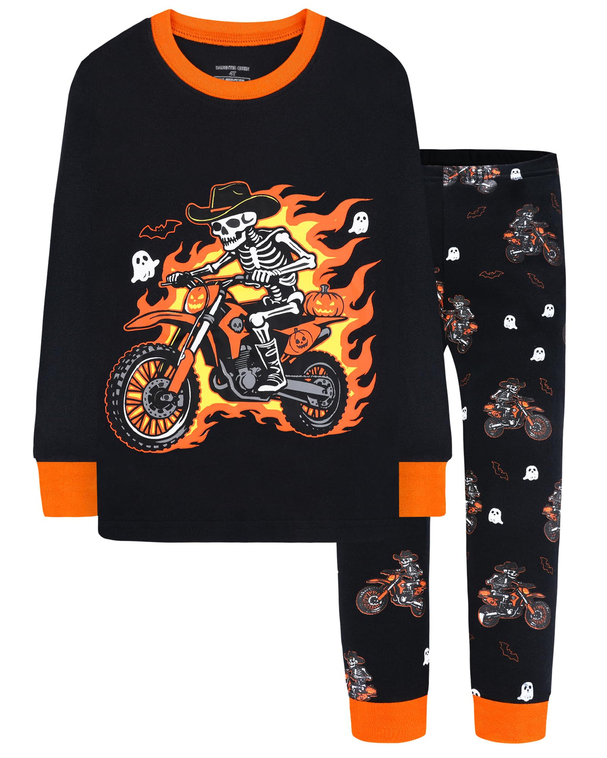 DAUGHTER QUEEN Boys & Girls 100% Cotton Halloween & Christmas PJS 18M-12Y
