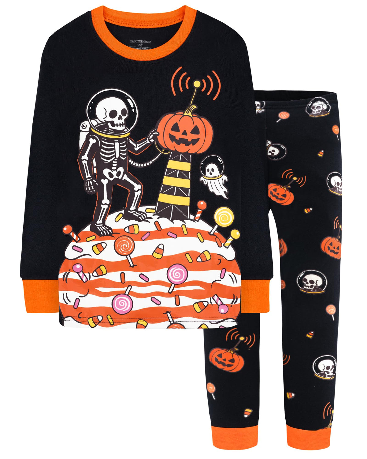 DAUGHTER QUEEN Boys & Girls 100% Cotton Halloween & Christmas PJS 18M-12Y