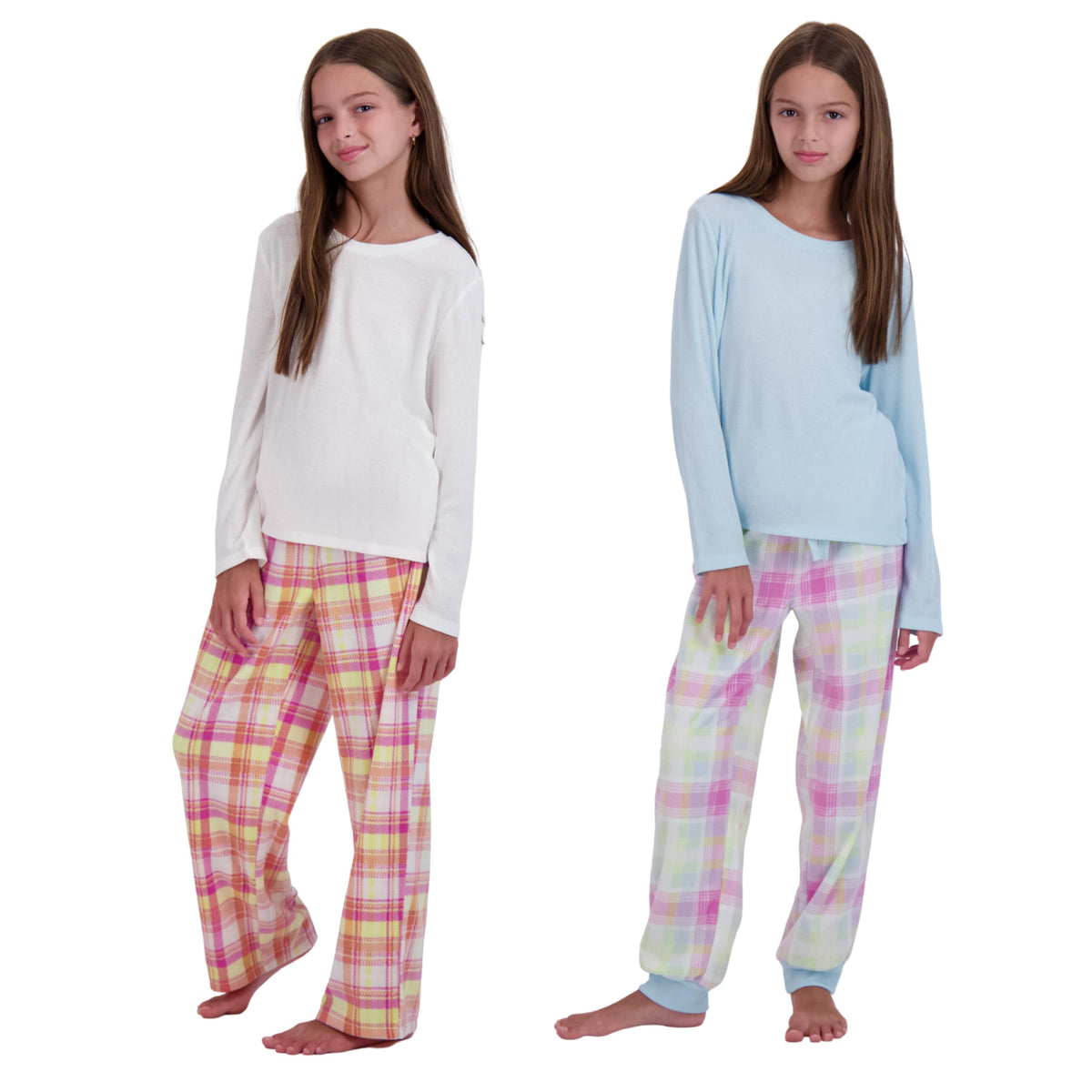 Angels Girls Pajamas Set - Comfortable & Soft - Girls Pjs Size 10-12, 14-16