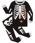 Little bety Cotton Long Sleeve Boys Halloween Pajamas Toddlers Holiday Pjs