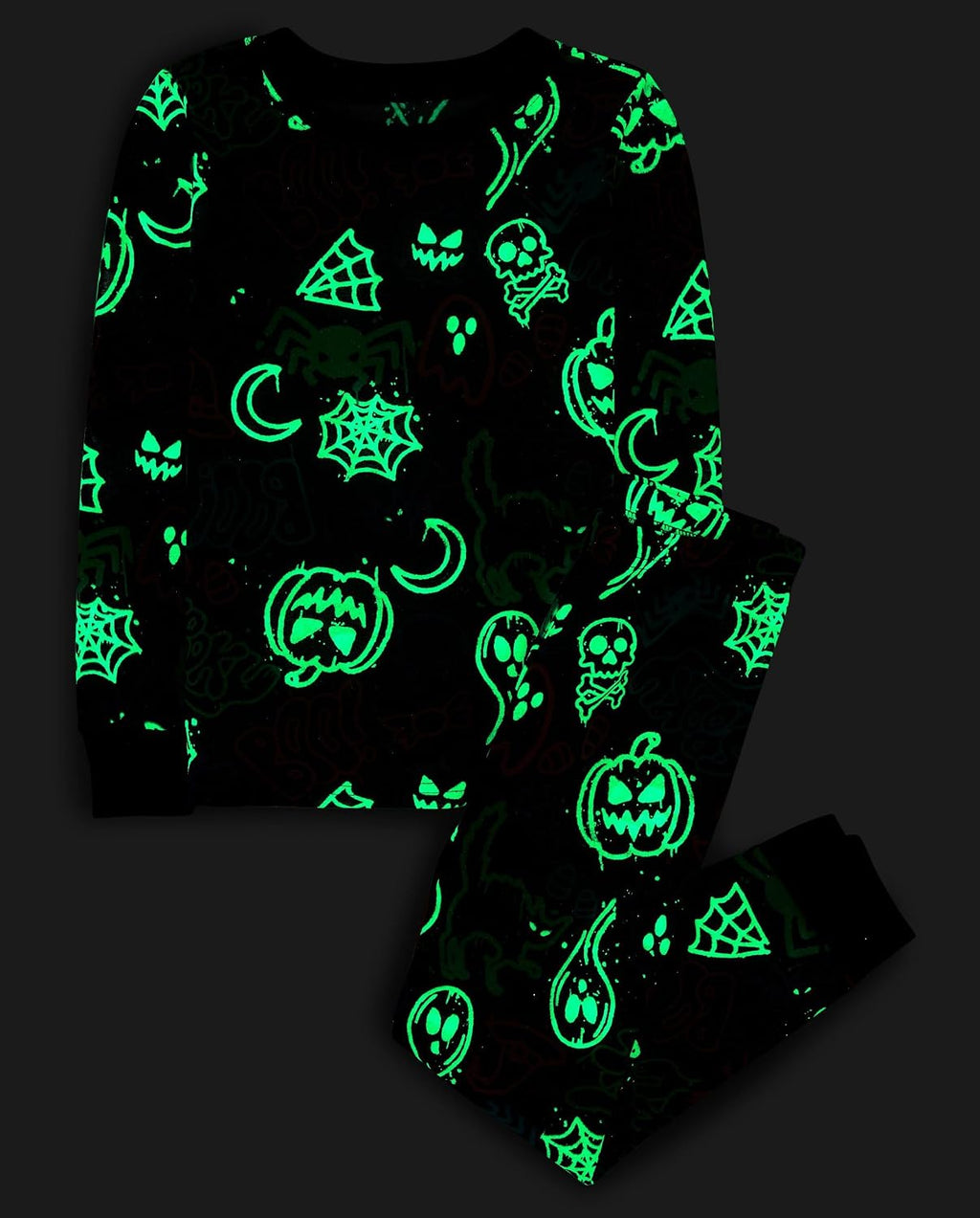 The Children's Place Baby and Kids' Sibling Matching Halloween and Holiday Pajama Sets, Cotton