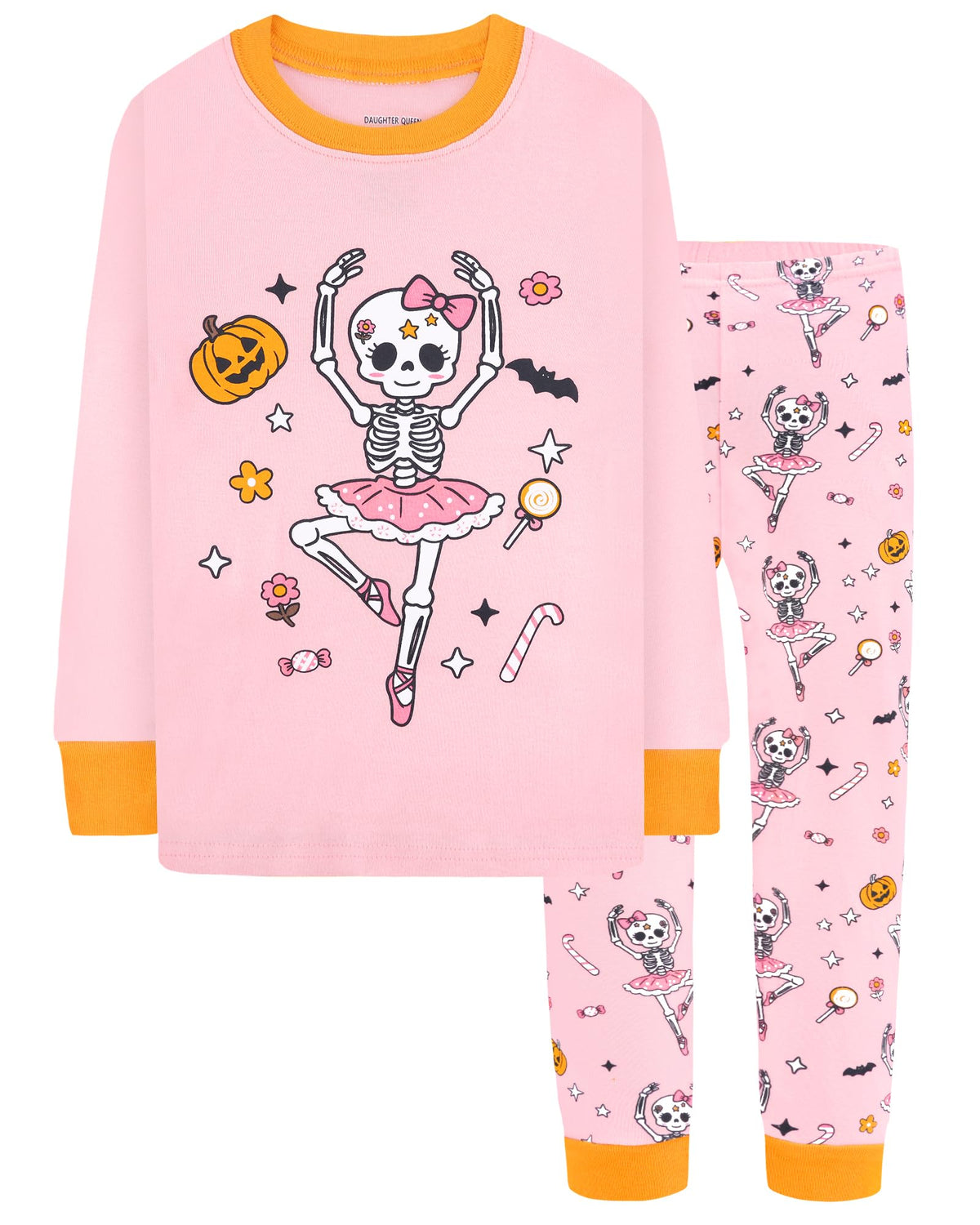 DAUGHTER QUEEN Boys & Girls 100% Cotton Halloween & Christmas PJS 18M-12Y