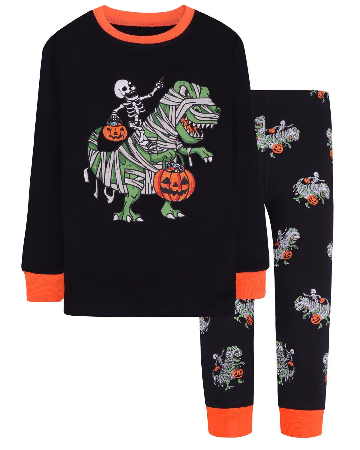 DAUGHTER QUEEN Boys & Girls 100% Cotton Halloween & Christmas PJS 18M-12Y