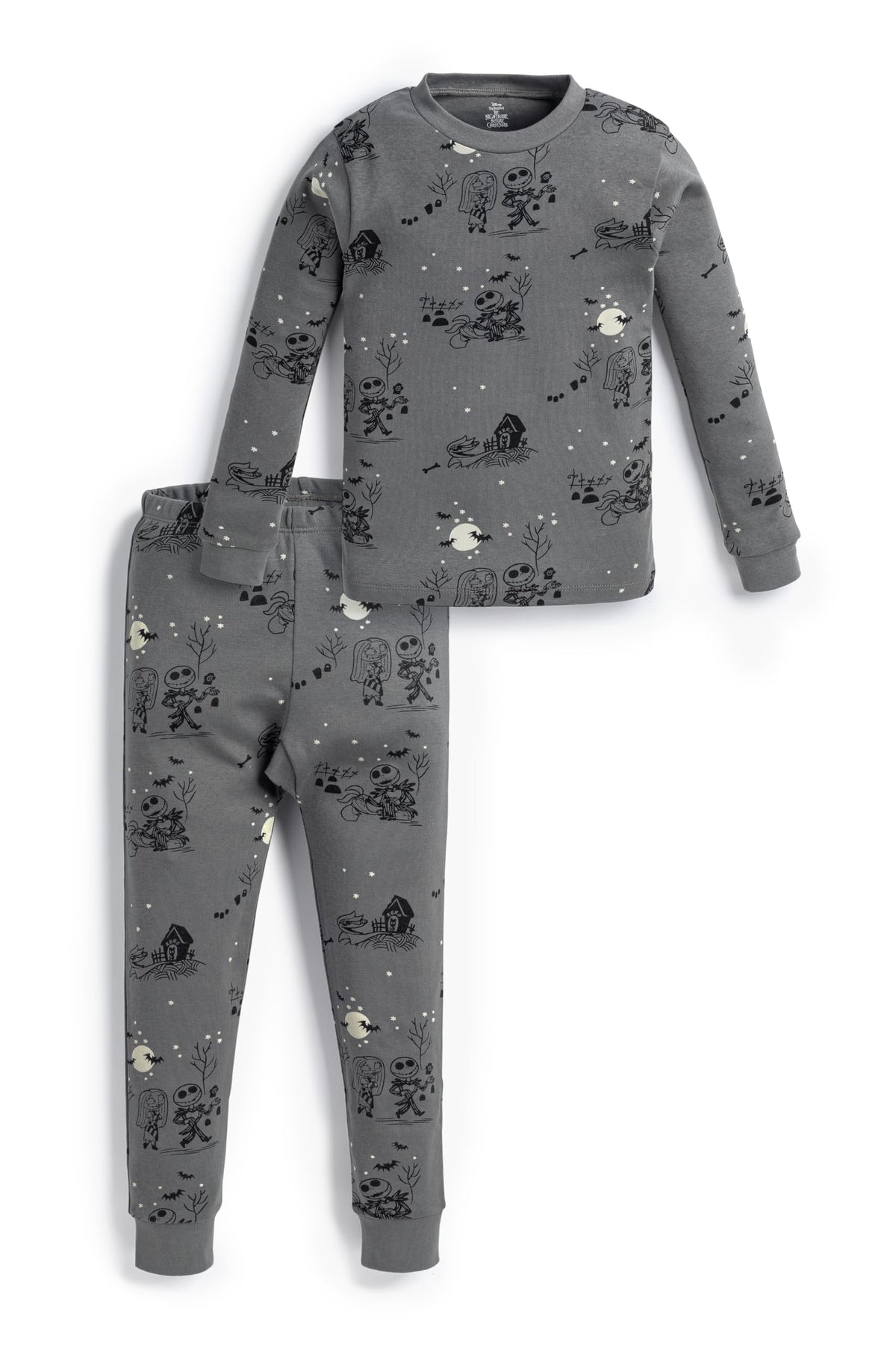 monica + andy Toddler & Kids Two Piece Pajama Set, 100% Organic Cotton Clothes for Boys & Girls, Children PJs