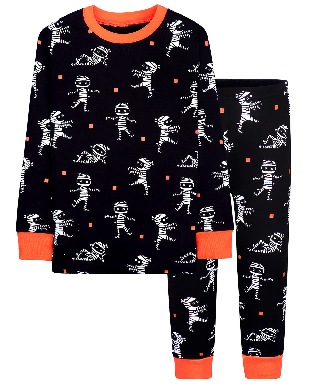 DAUGHTER QUEEN Boys & Girls 100% Cotton Halloween & Christmas PJS 18M-12Y