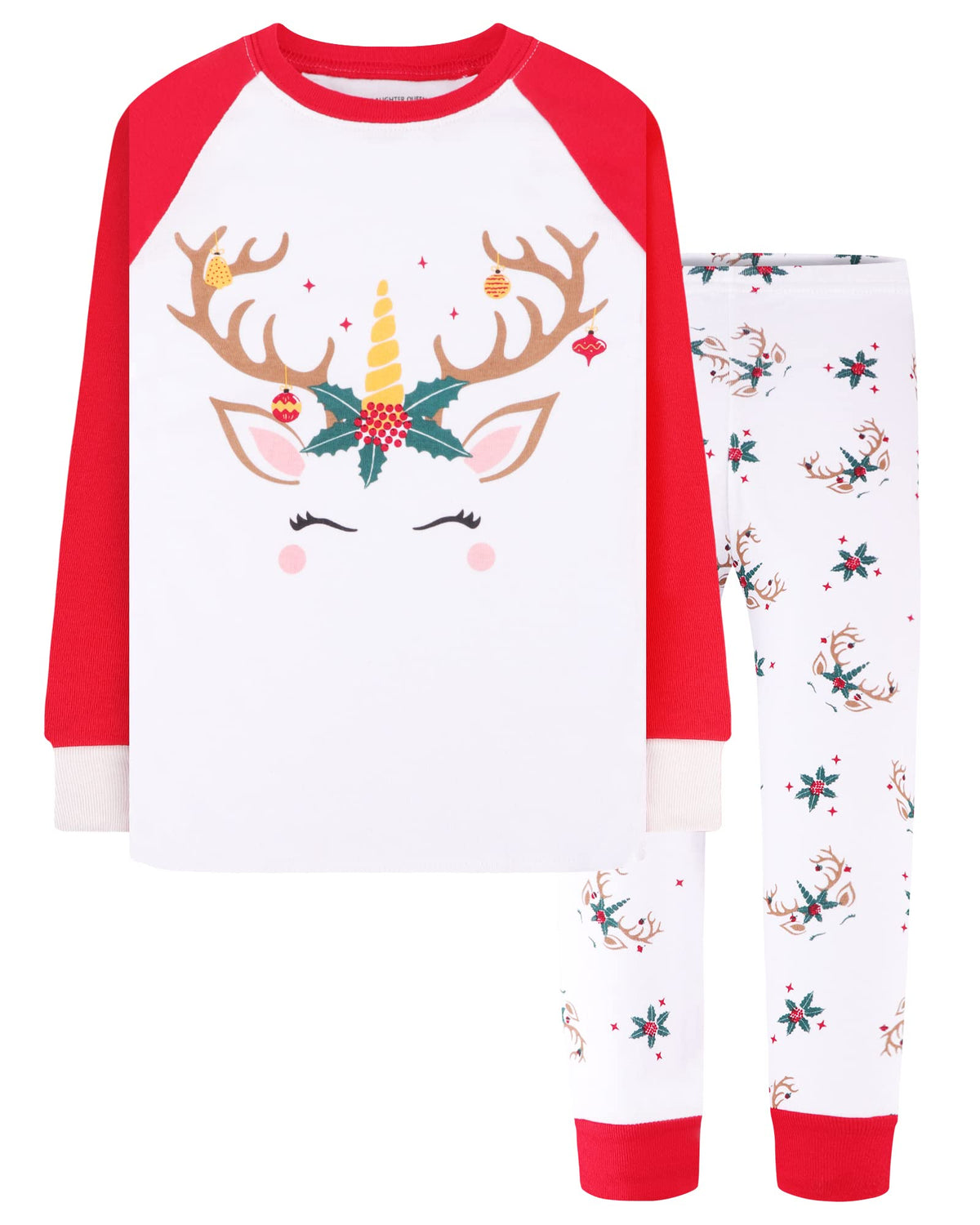 DAUGHTER QUEEN Boys & Girls 100% Cotton Halloween & Christmas PJS 18M-12Y