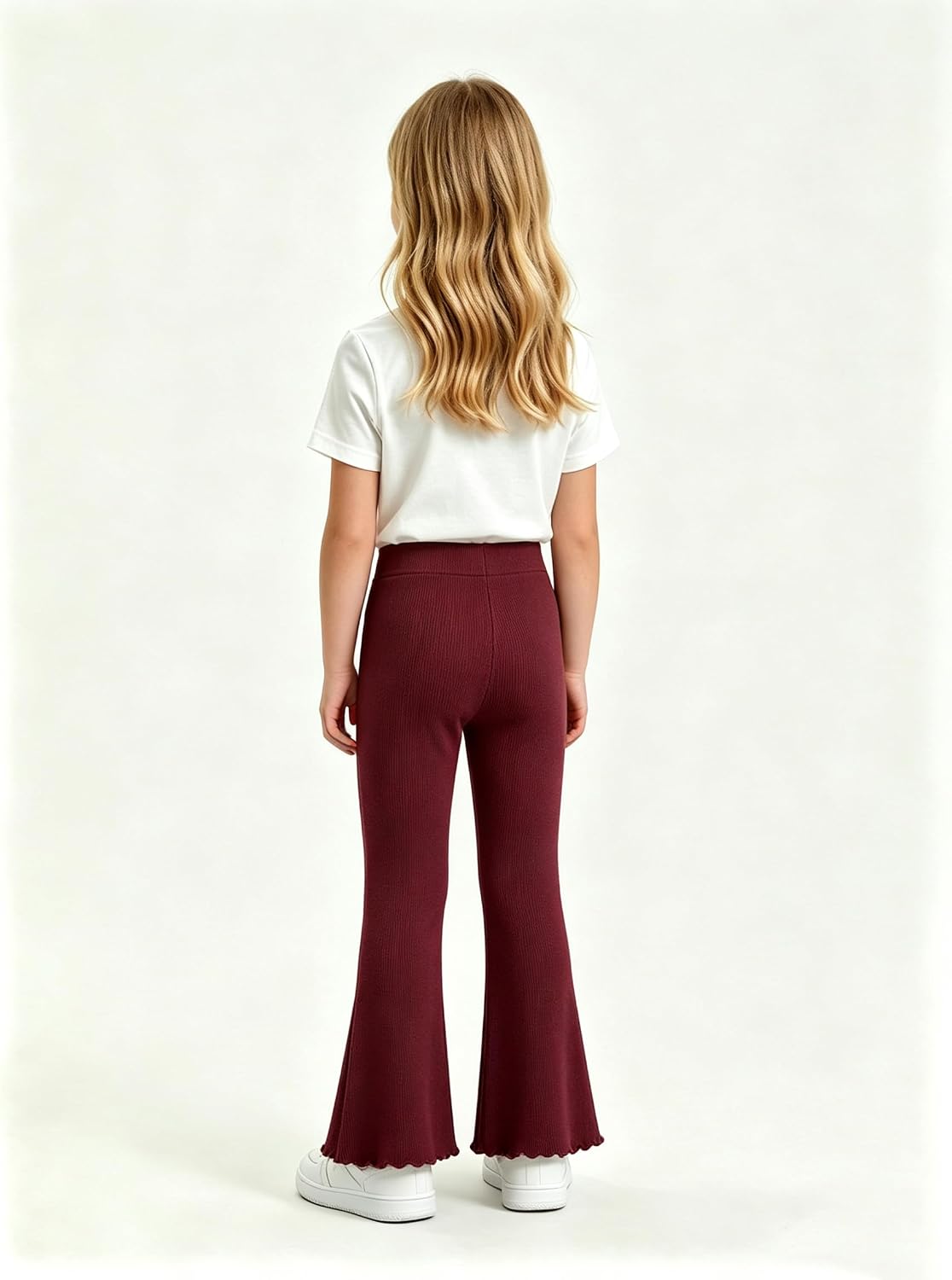 AMIYAN Toddler Girls Flare Leggings Bell Bottoms Pants for 2T-7Y