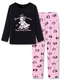 Tebbis Girls Modal Pajamas Cute Print Long Sleeves & Pants Sizes 6-18