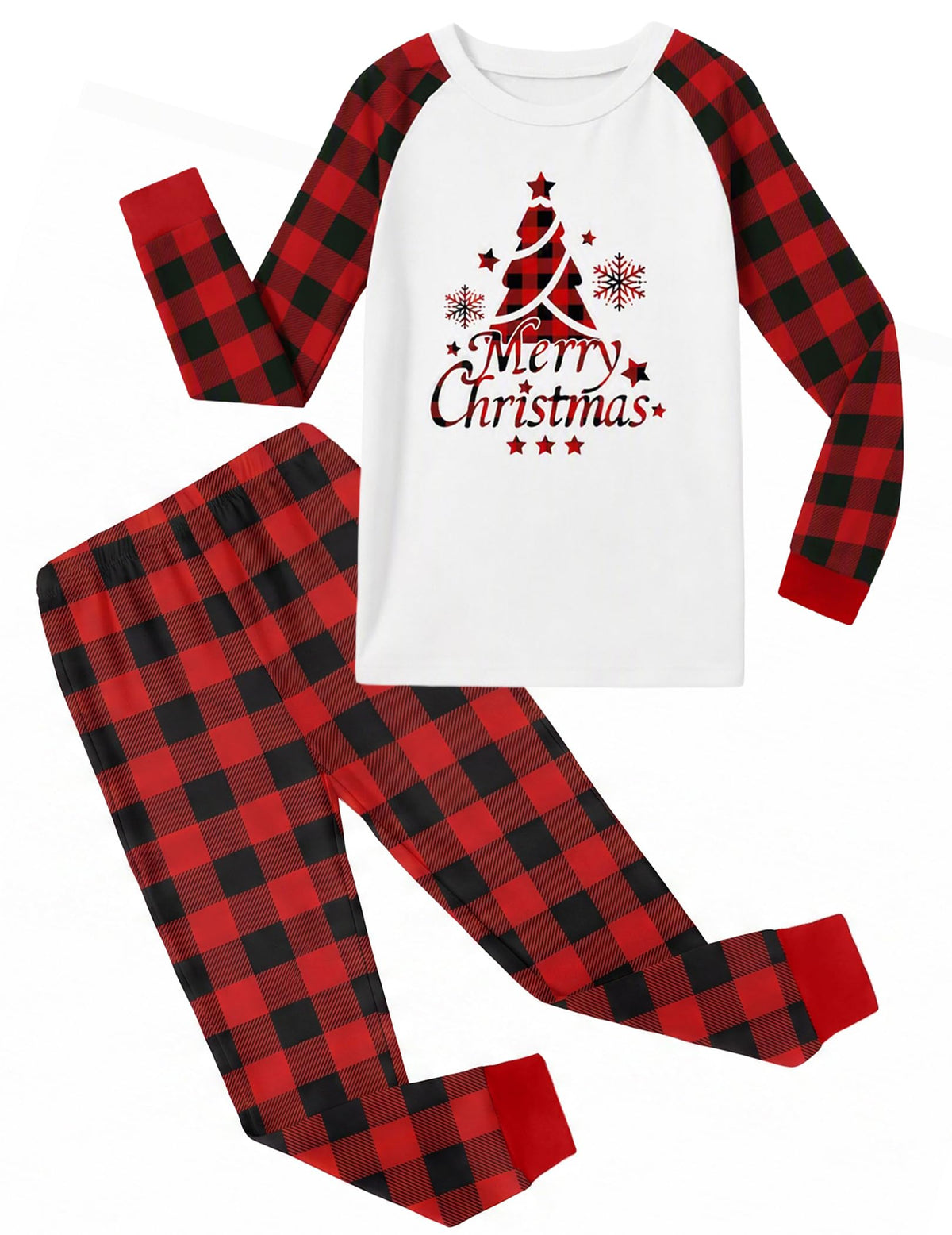 Arshiner Girls Pajamas Long Sleeve Snug Fit Pjs Set Kids Cute Sleepwear