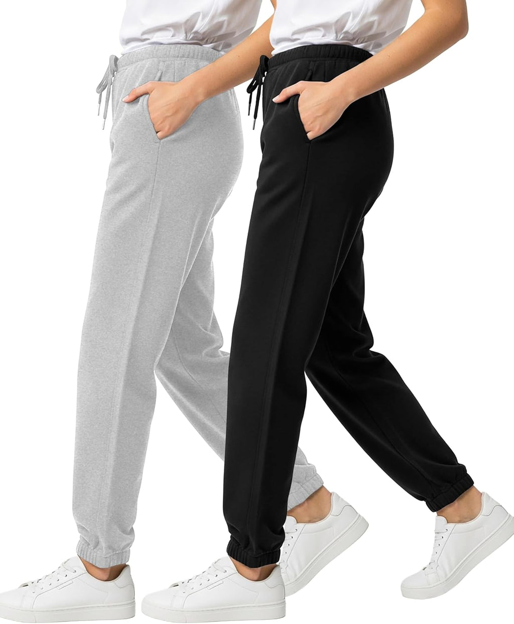 Andrew Scott Girls' Sweatpants | Active Fleece Jogger Pants | Multi Pack & Colors | Drawstring & Pockets