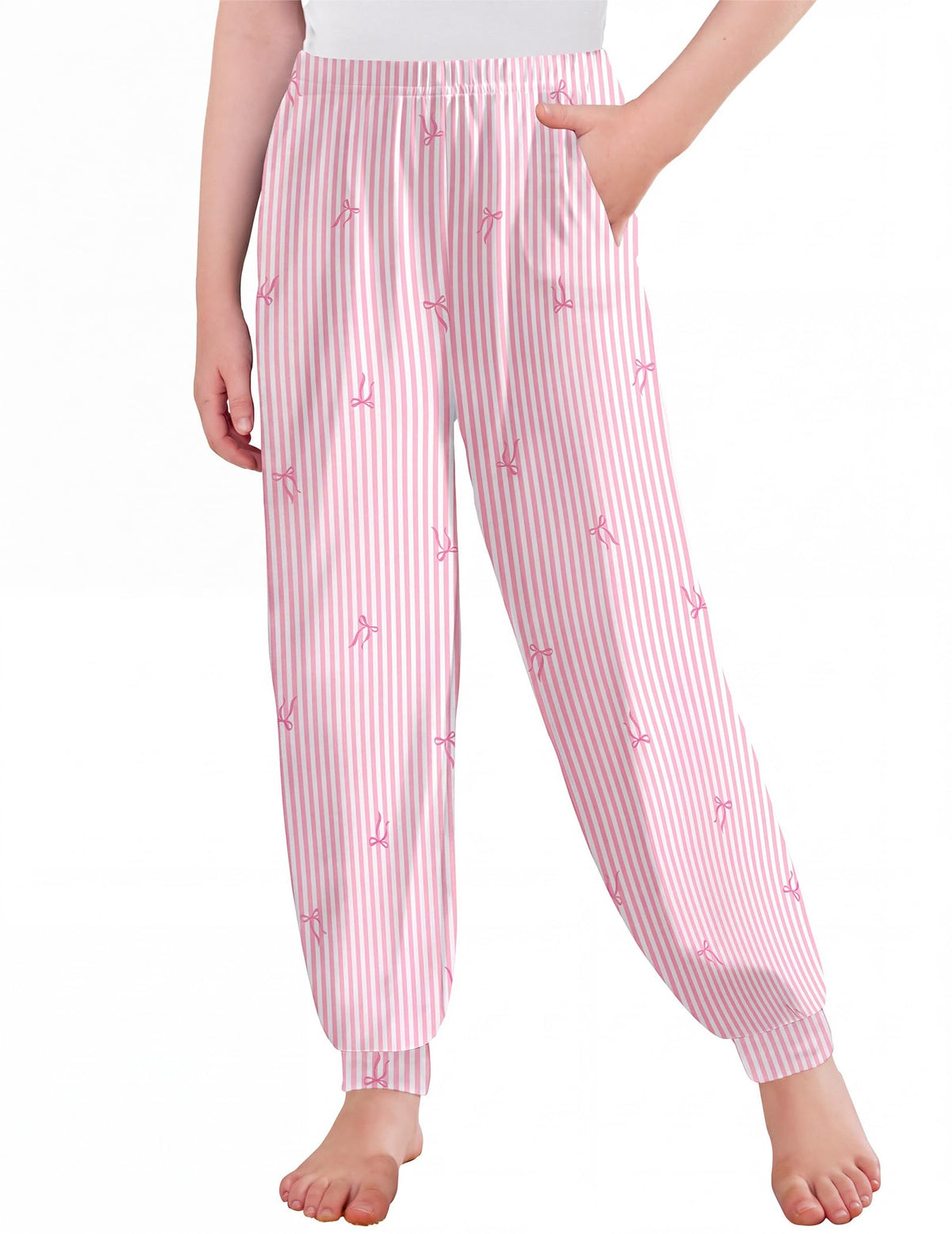 Arshiner Girls Pajama Pants Kids Plaid Pj Pants Comfy Lounge Bottoms