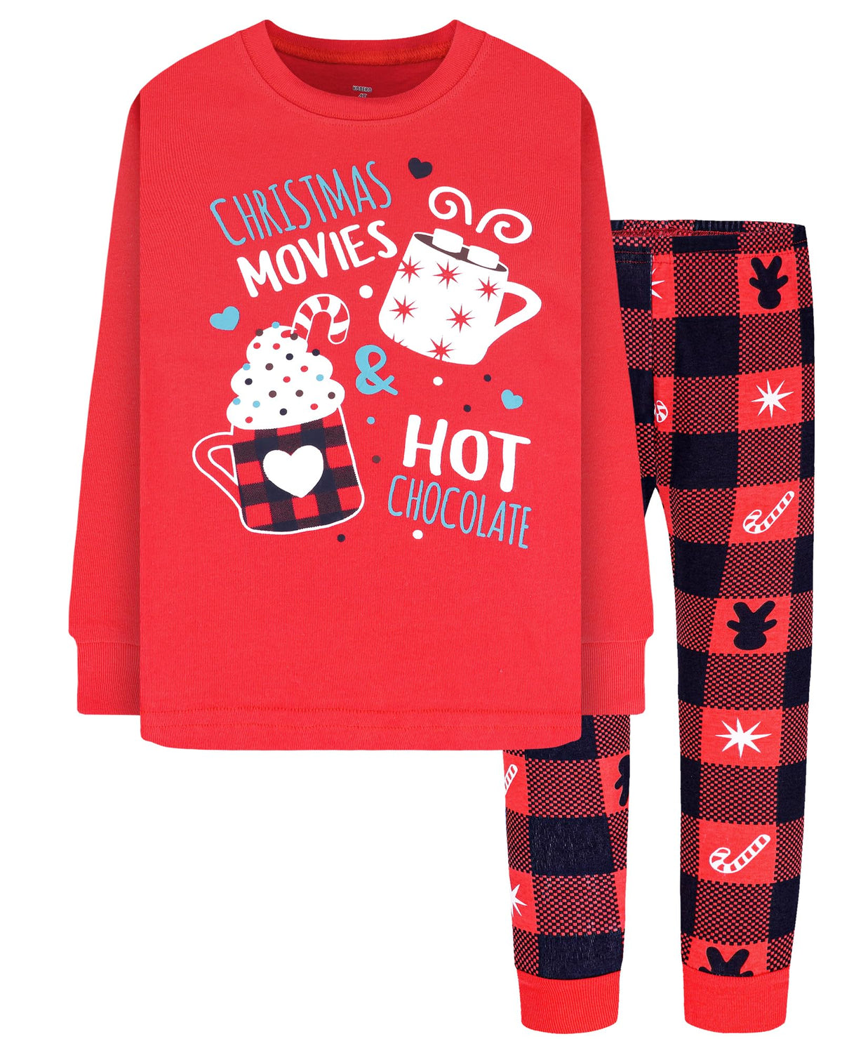 DAUGHTER QUEEN Boys & Girls 100% Cotton Halloween & Christmas PJS 18M-12Y