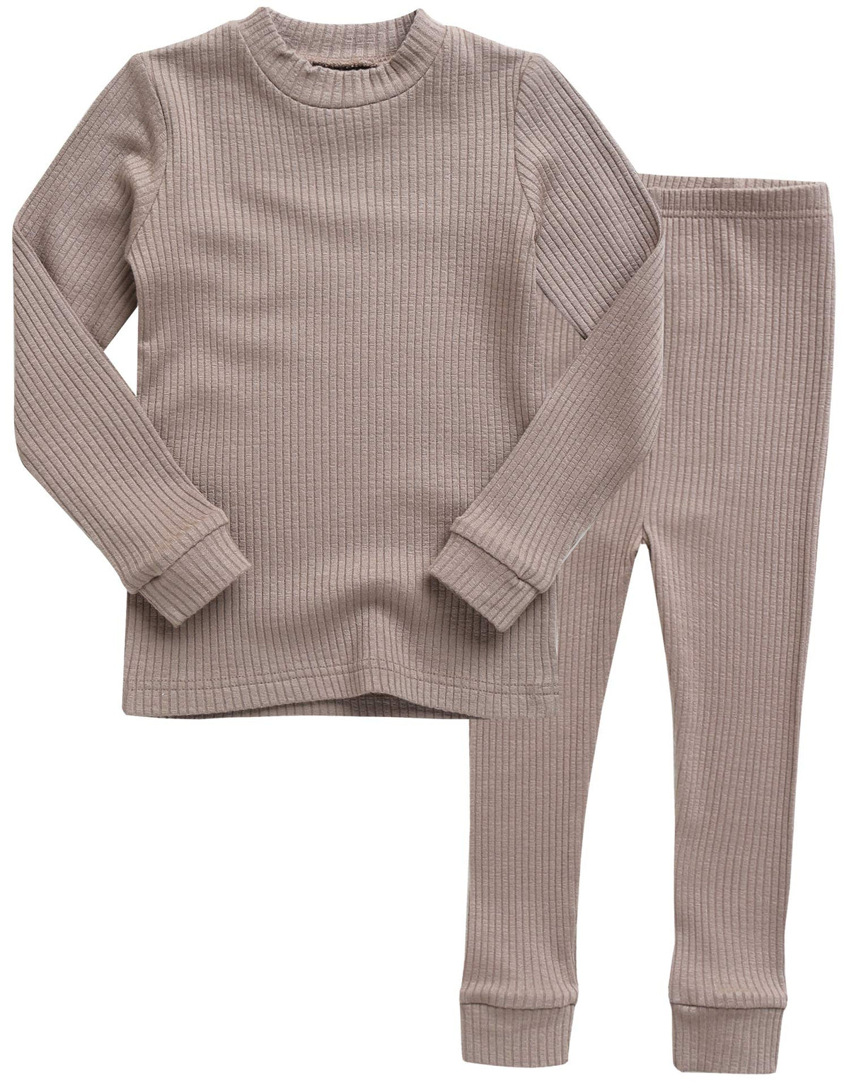 VAENAIT BABY 6M-12Y Infant Kids Toddler Junior Girls Soft Comfy Modal Tencel Shirring Sleepwear Pajamas 2pcs Set