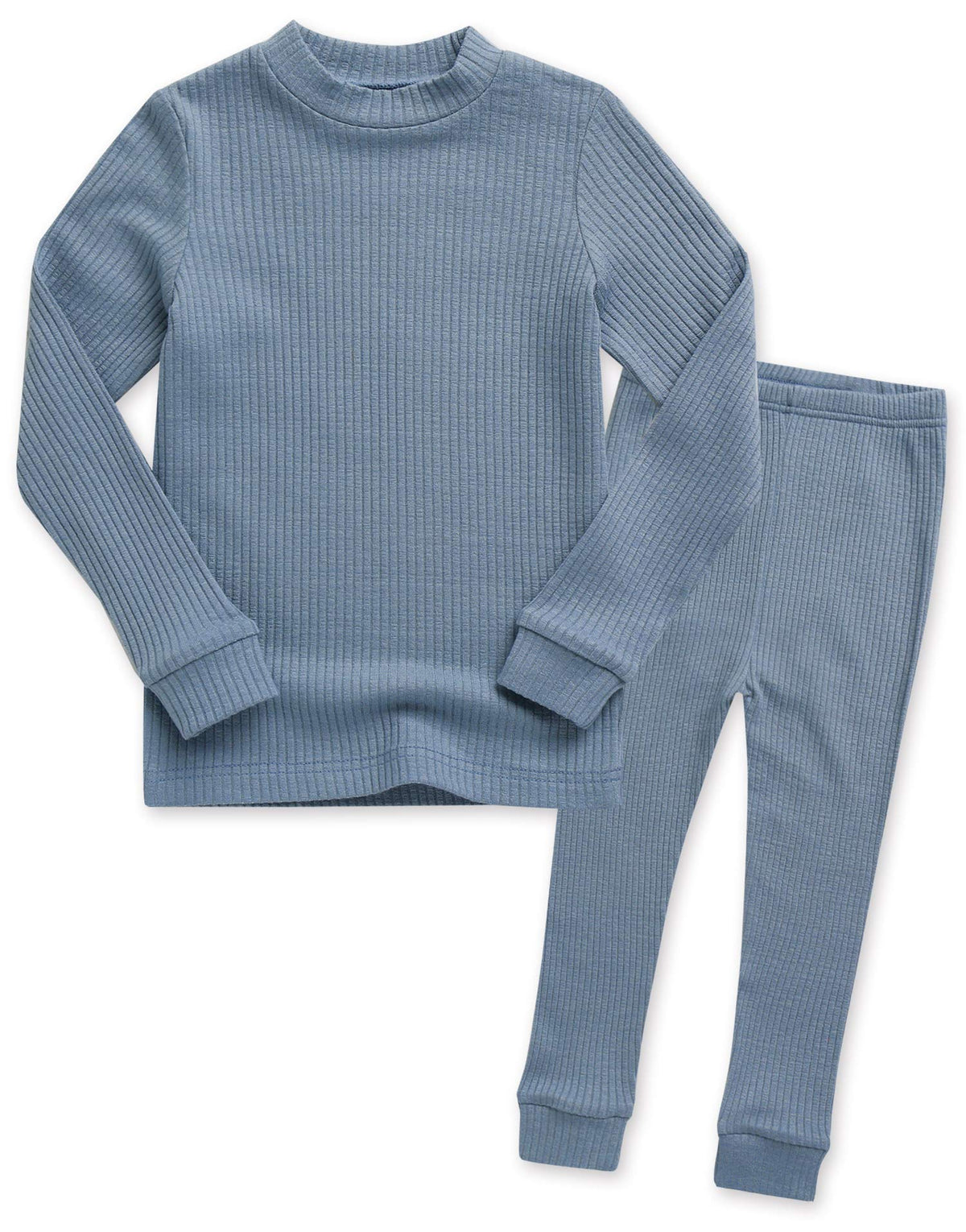 VAENAIT BABY 6M-12Y Infant Kids Toddler Junior Girls Soft Comfy Modal Tencel Shirring Sleepwear Pajamas 2pcs Set