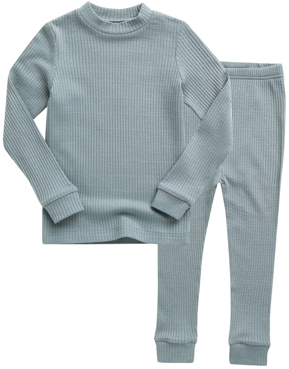 VAENAIT BABY 6M-12Y Infant Kids Toddler Junior Girls Soft Comfy Modal Tencel Shirring Sleepwear Pajamas 2pcs Set