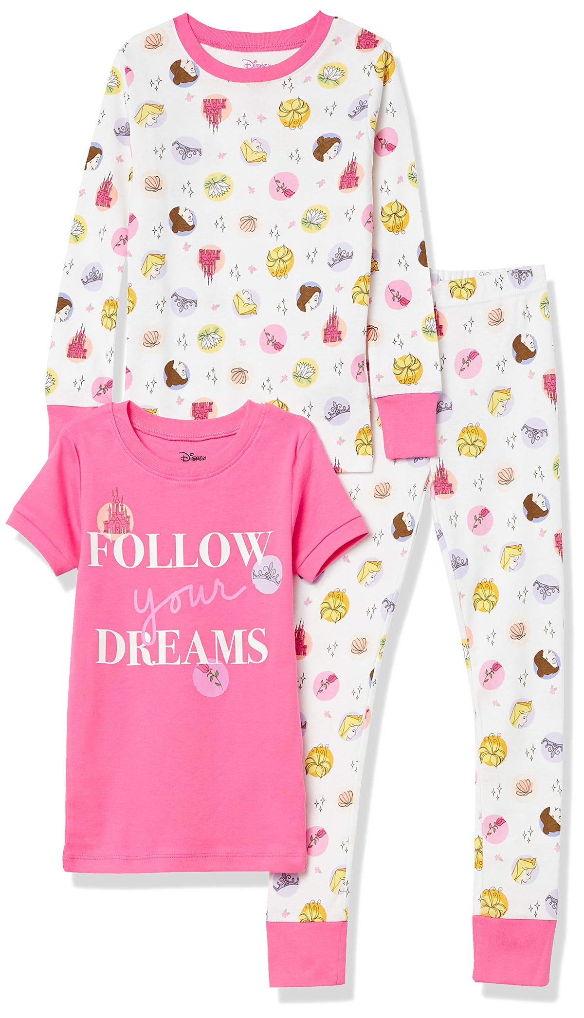 Amazon Essentials Disney | Marvel | Star Wars Babies, Toddlers and Girls' Pajama Set