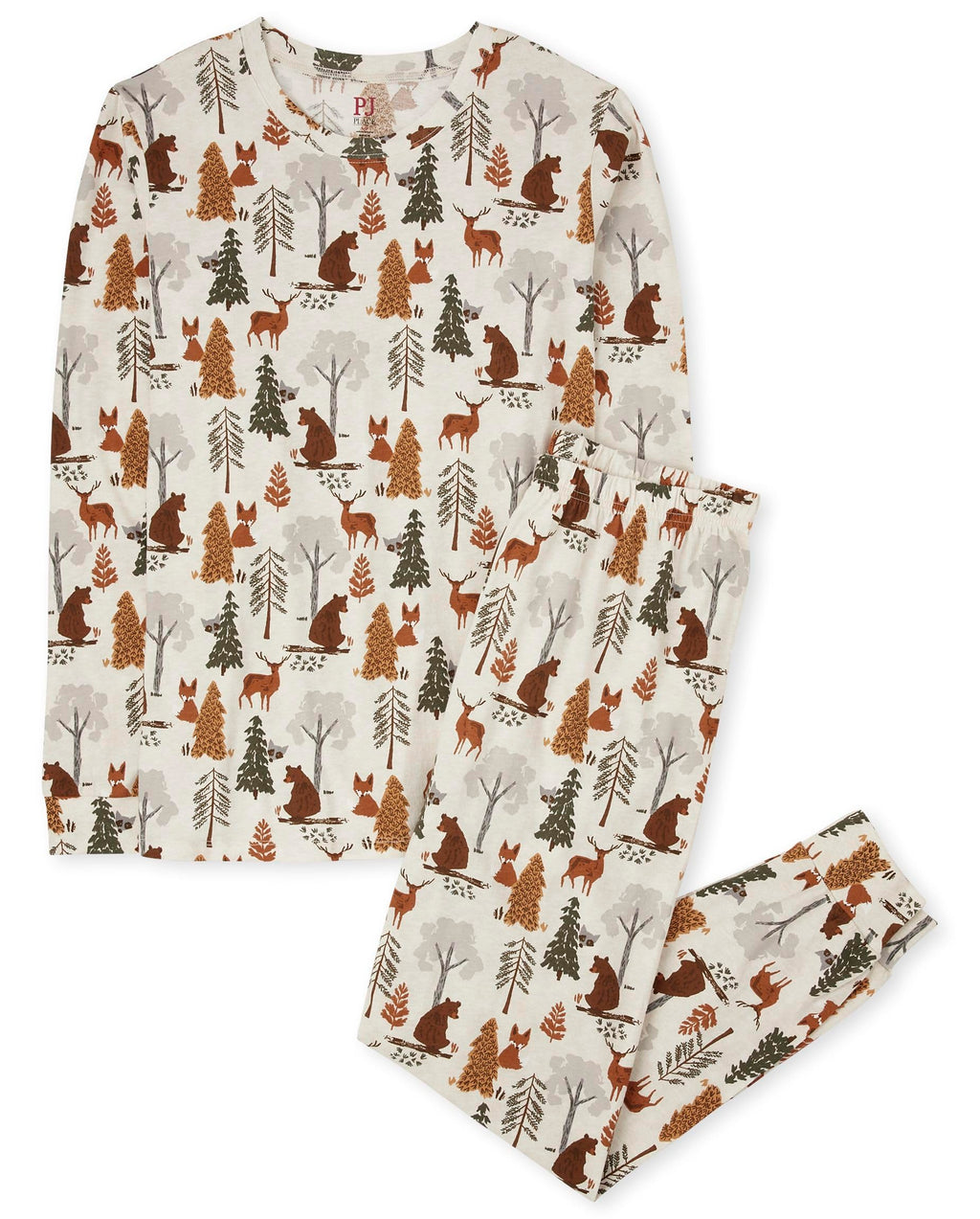 The Children's Place Family Matching Christmas Pajama Sets, Cotton