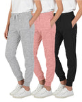 3 Pack Girls' Joggers Sweatpants Pants Athletic Yoga Pockets Kids Teen