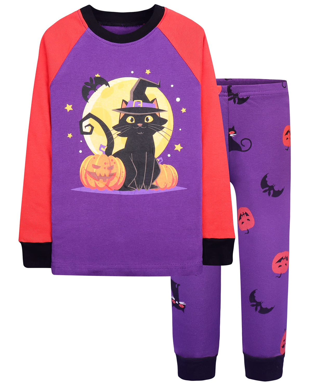 DAUGHTER QUEEN Boys & Girls 100% Cotton Halloween & Christmas PJS 18M-12Y