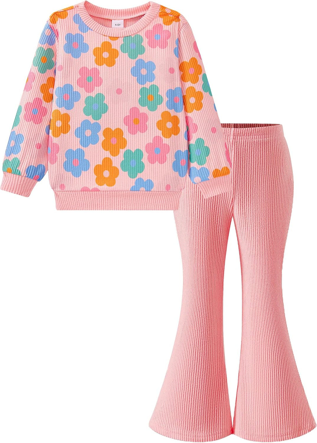 Toddler Girls Clothes 2 Piece Little Girl Fall Winter Outfits 2-8Y