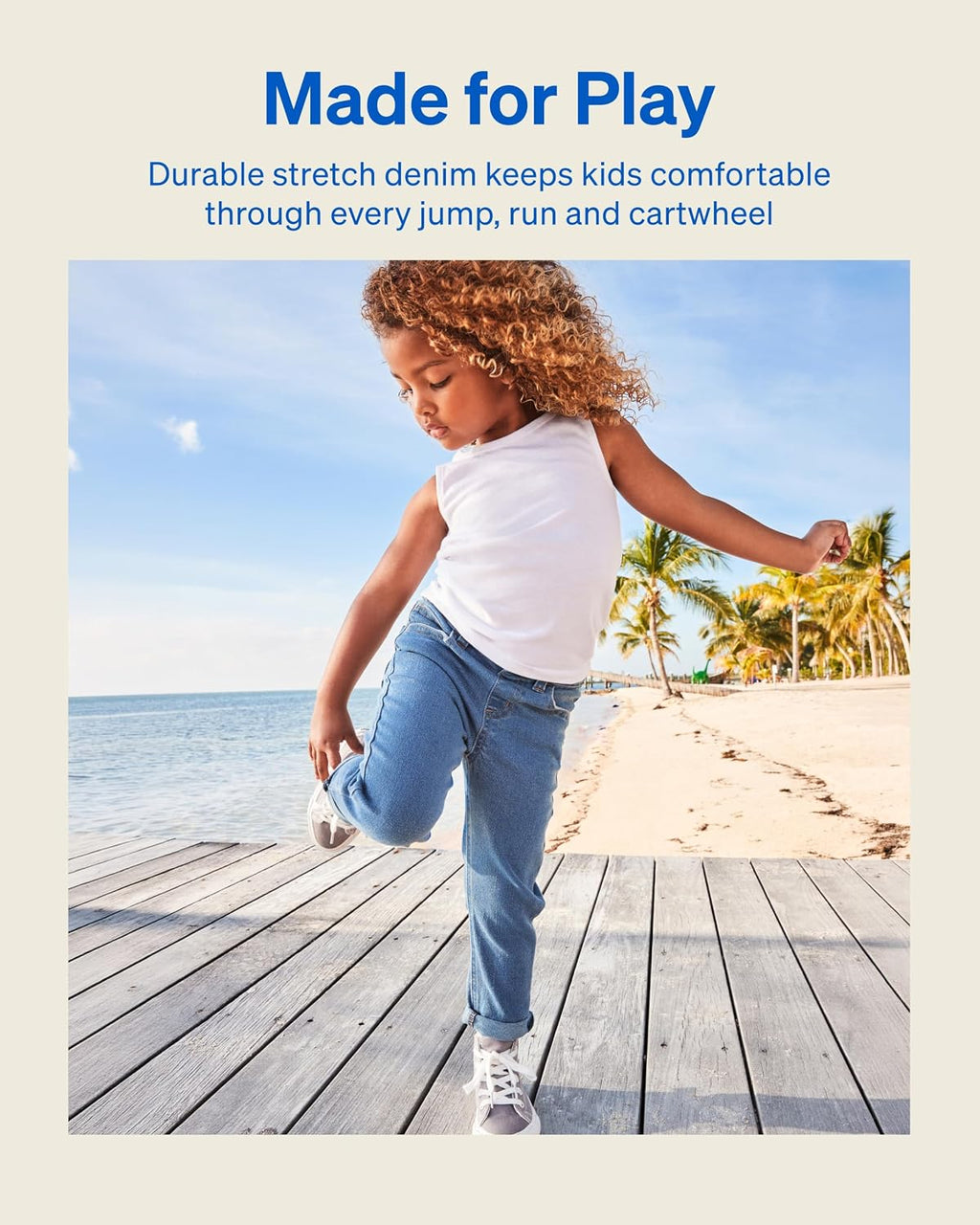 Garanimals Baby & Toddler Unisex Straight-Leg Jean, Size 0-6 Years, 2-Pack