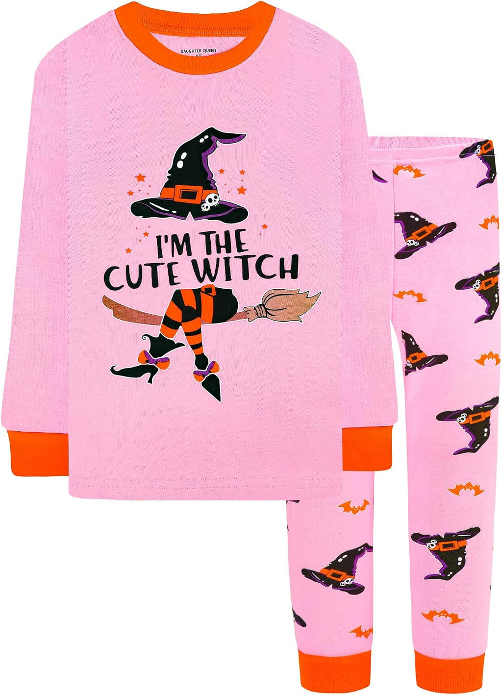DAUGHTER QUEEN Boys & Girls 100% Cotton Halloween & Christmas PJS 18M-12Y
