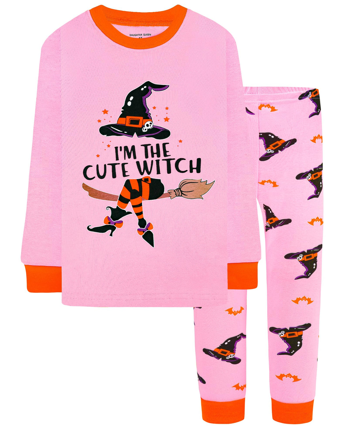 DAUGHTER QUEEN Boys & Girls 100% Cotton Halloween & Christmas PJS 18M-12Y