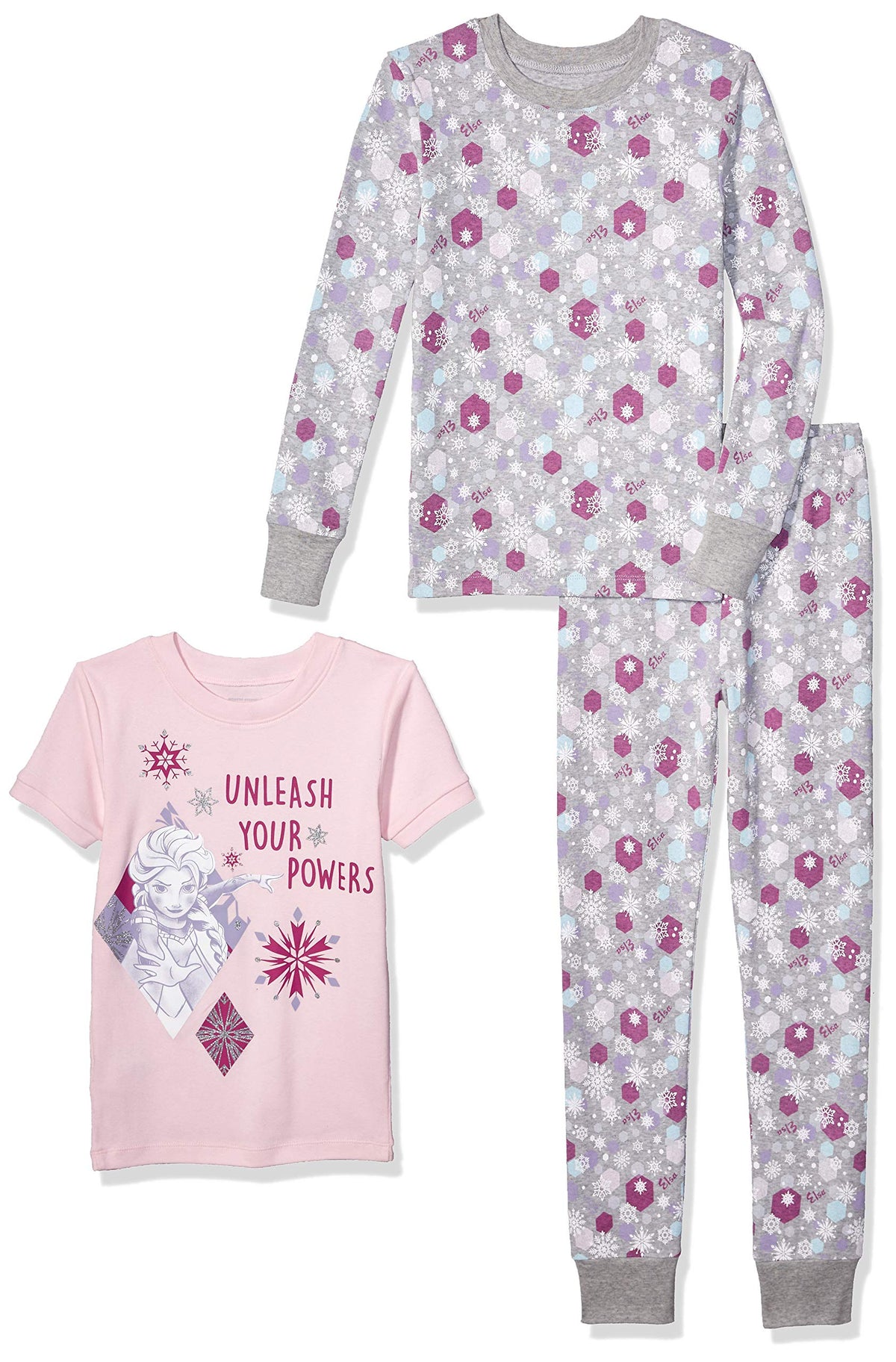 Amazon Essentials Disney | Marvel | Star Wars Babies, Toddlers and Girls' Pajama Set
