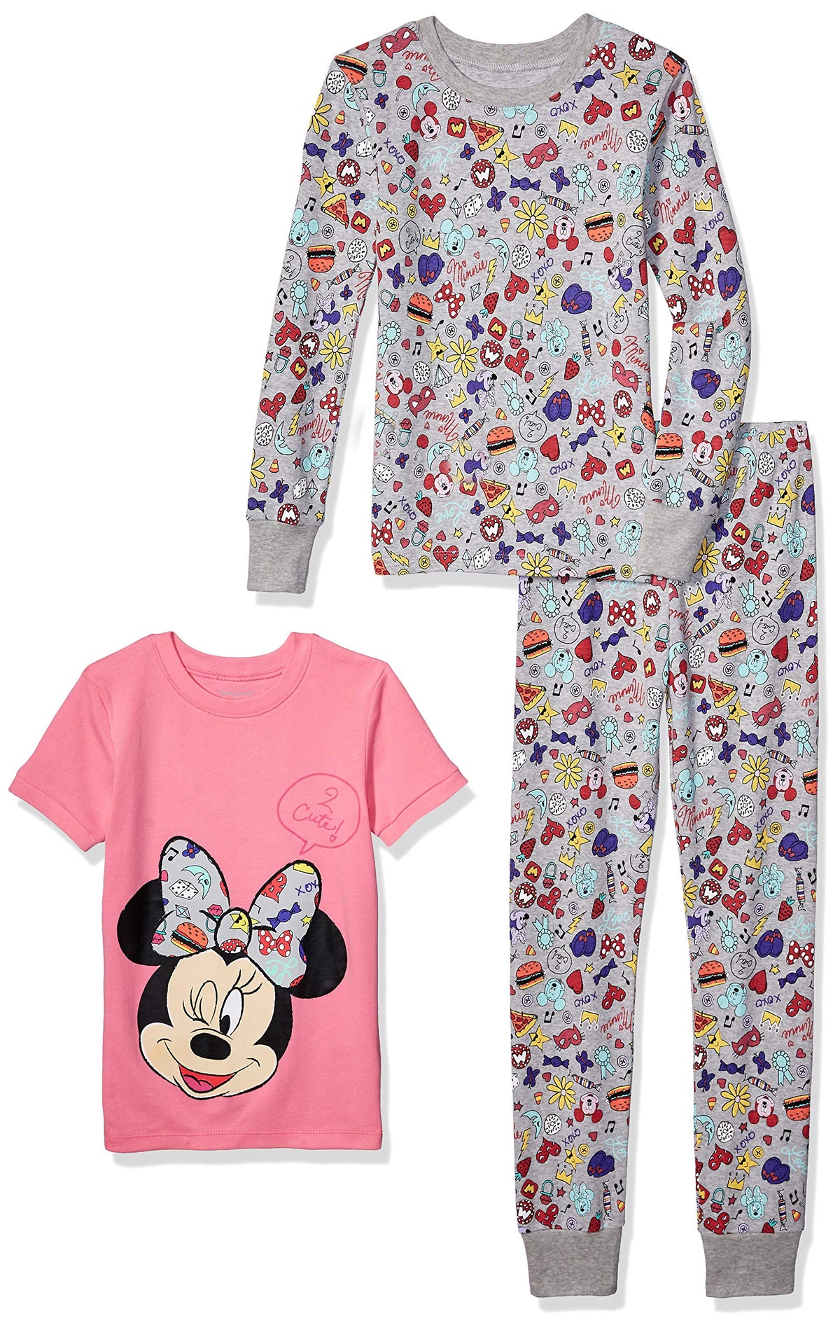 Amazon Essentials Disney | Marvel | Star Wars Babies, Toddlers and Girls' Pajama Set