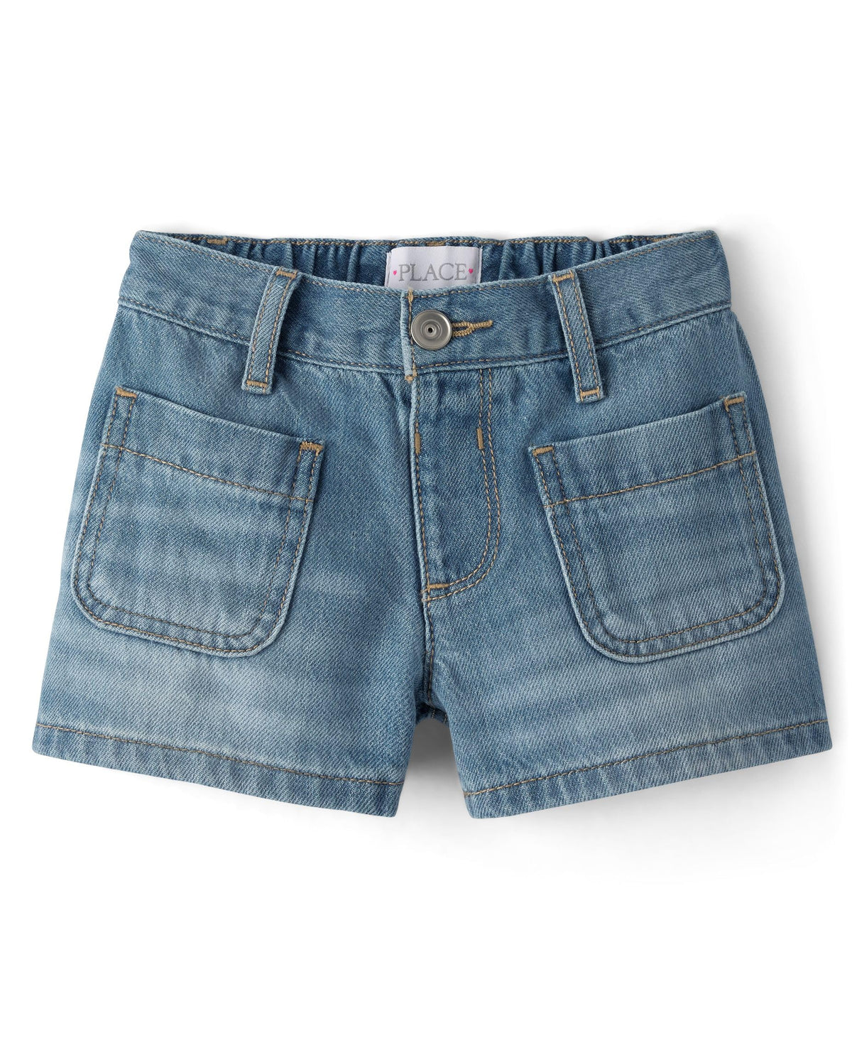 The Children's Place Girls Denim Shortie Shorts