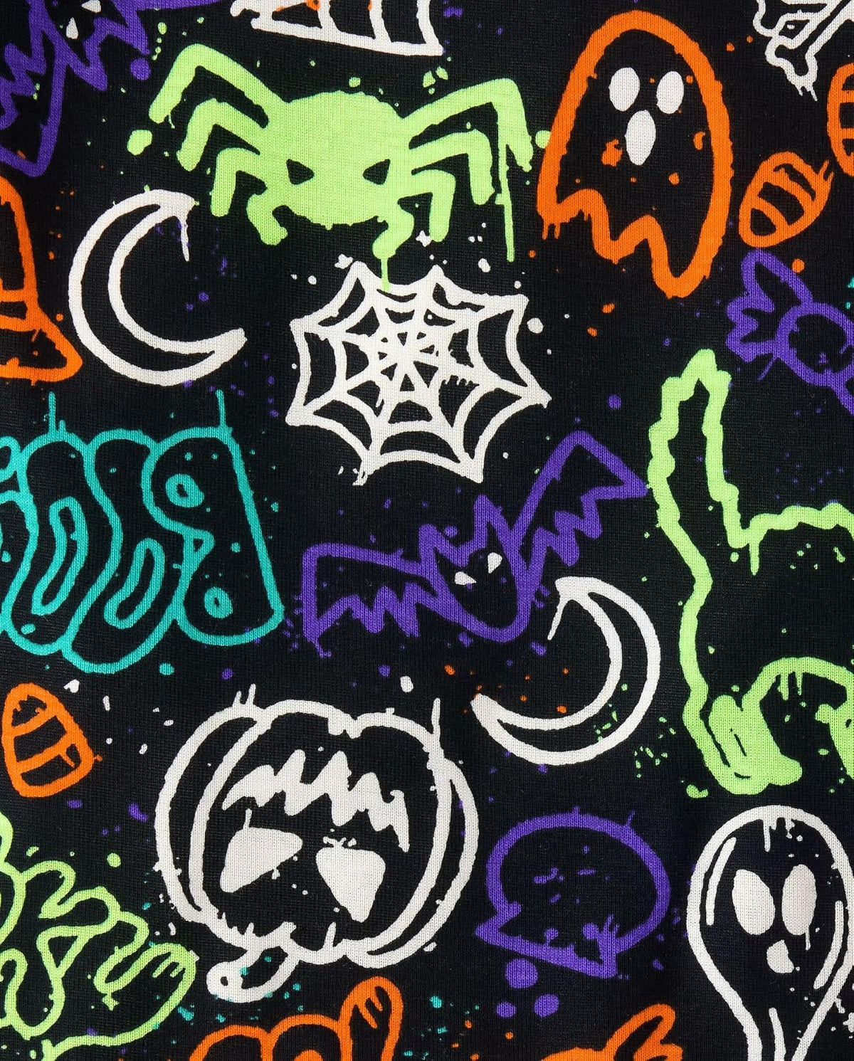 The Children's Place Baby and Kids' Sibling Matching Halloween and Holiday Pajama Sets, Cotton